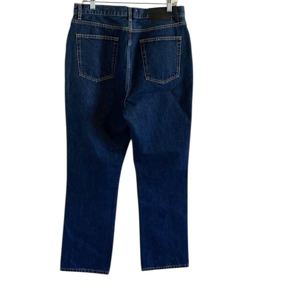 La Ligne Molly‎ High Rise Straight Jeans Women’s Size 32 Benjamin Blue Sample - Picture 5 of 13